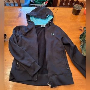 Under Armour Black Zip Up Hoodie